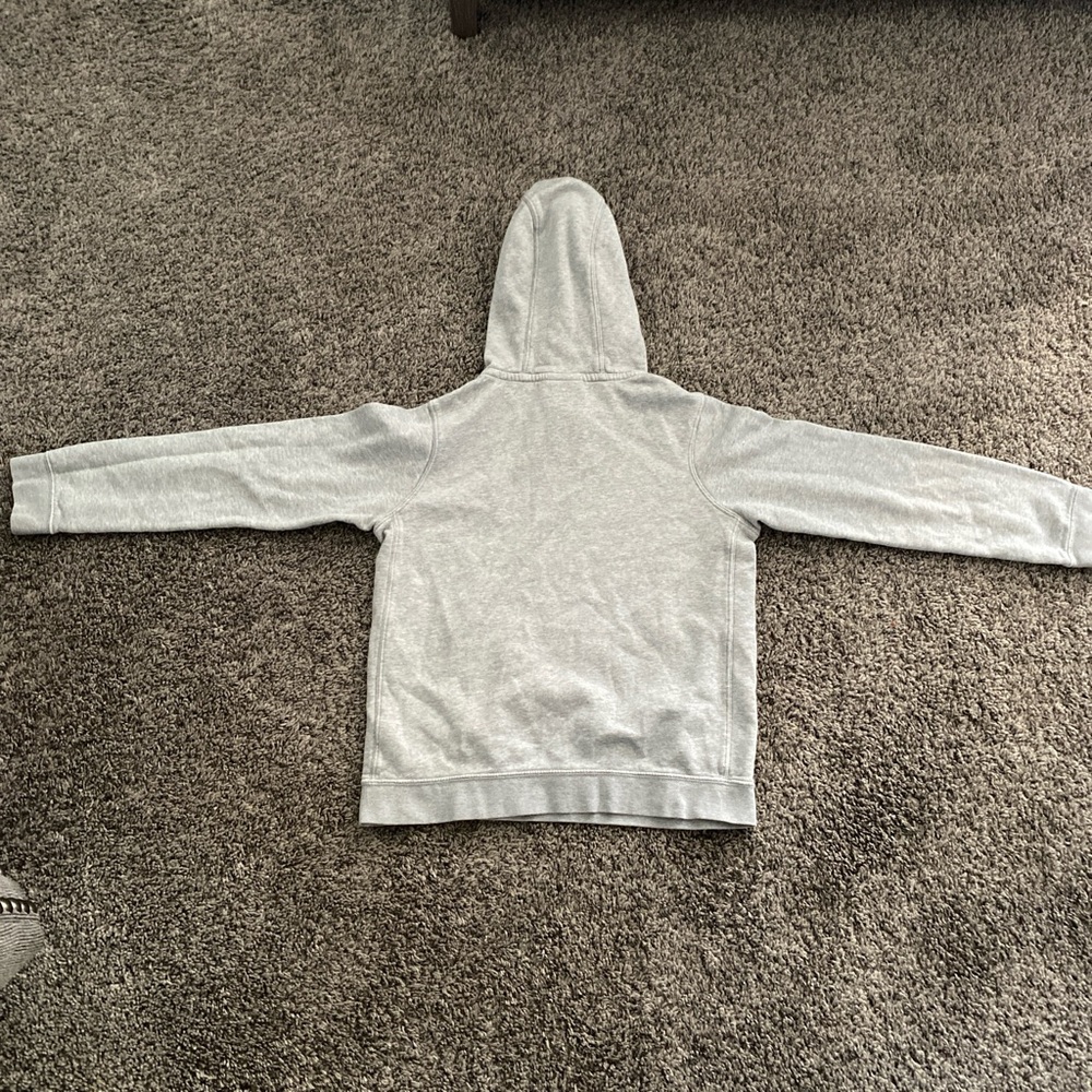 Nike Heather Gray Standard Fit Hoodie - Picture 3 of 3